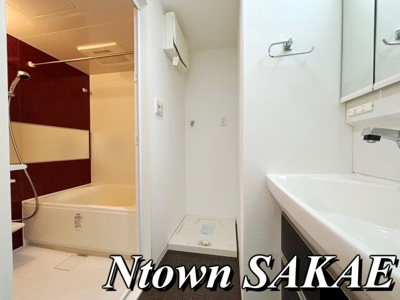 【洗面所】 | コンフォート城西 | 明るい洗面所です