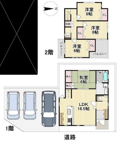 堺市西区草部726−１７　４LDK