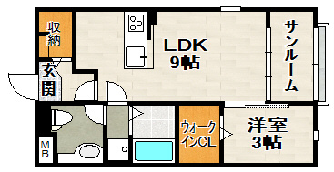 エテルノ桜台の間取り