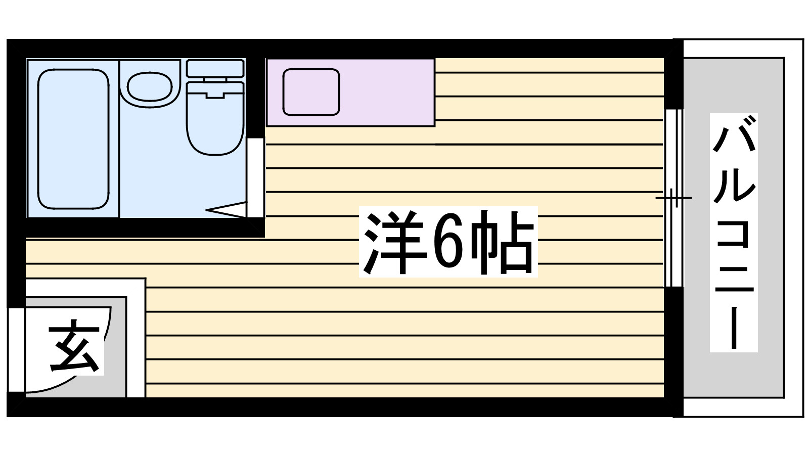 プレアール有瀬の間取り