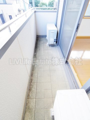 小金井市梶野町２丁目のテラスのバルコニー