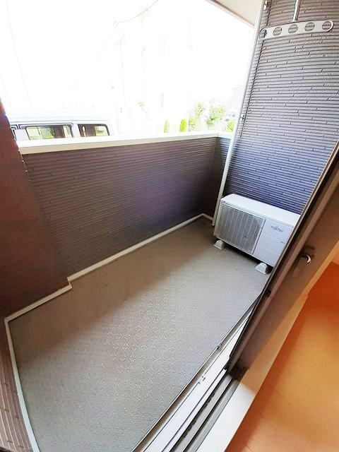 ウィステリアタウン　Ⅲのバルコニー