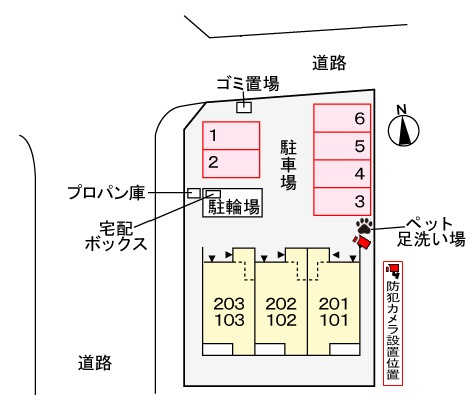 【区画図】 | ロード　レモンス
