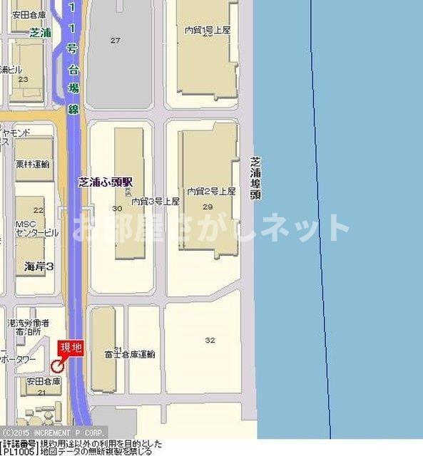 エスコート芝浦ＥＡＳＴ【おとり物件なし】#学生・社会人にオススメ！初期費用分割払いOK！の地図