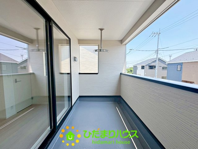 宮代町百間第8Ⅱ期　新築一戸建て　14　クレイドルガーデンのバルコニー