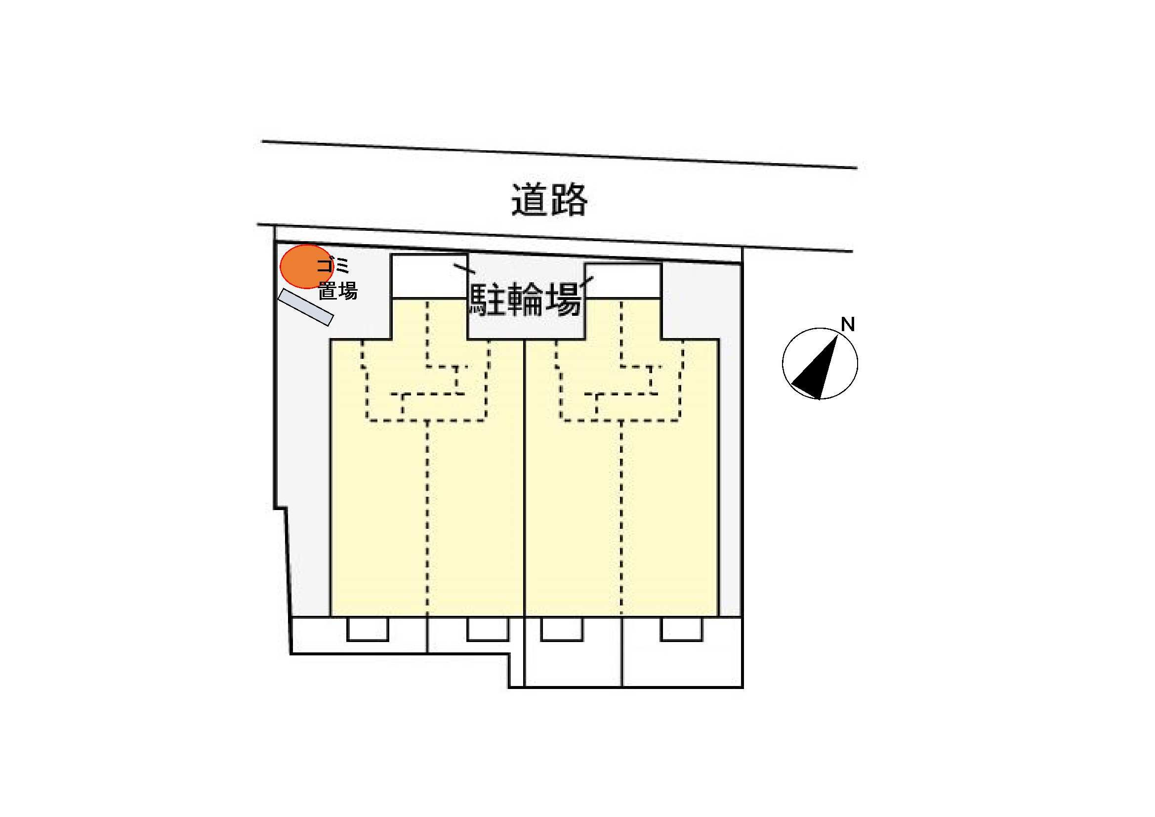 プロムナード・アンジュ押上の区画図
