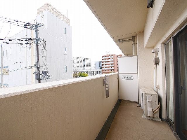 セントアージュ奈良のバルコニー|広々としたバルコニーです