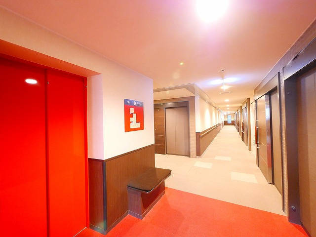 セントアージュ奈良のロビー|毎日通るロビーはこのようになっています