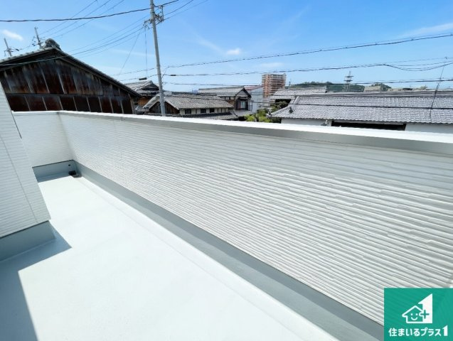 ★29(土)30(日)現地見学可能！★栗東市手原　ラスト1邸のバルコニー|日当たりのよいバルコニー！お部屋が開放的に！