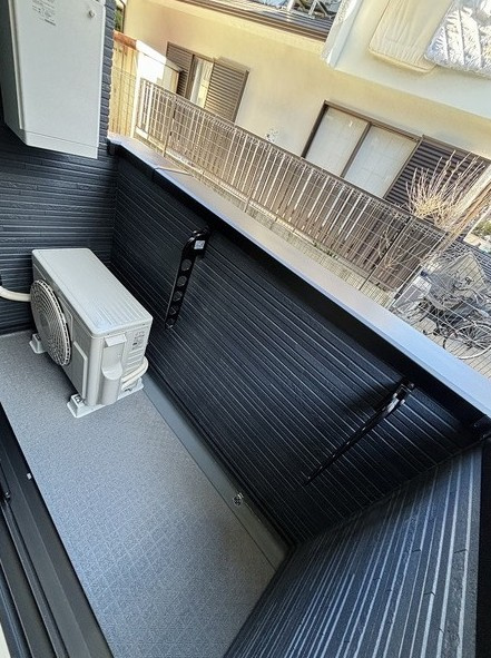 グランリバー北千住のバルコニー