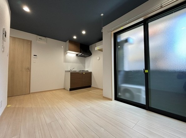 グランリバー北千住の居間・リビング