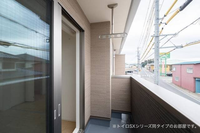 セッテ今川　　刈谷市近郊の賃貸はクラスホーム刈谷店のバルコニー|外からの目が気にならないバルコニーで洗濯物が干せます