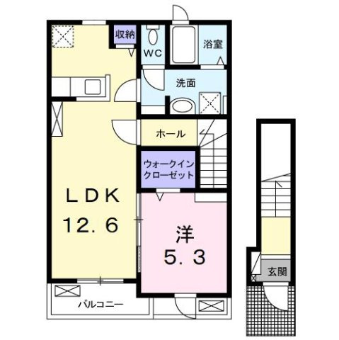 セッテ今川　　刈谷市近郊の賃貸はクラスホーム刈谷店の間取り