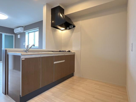 南京終7丁目アパート新築工事のキッチン