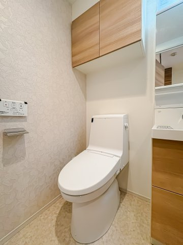 ハーモニーレジデンス品川高輪のトイレ|コンパクトで使いやすいトイレです