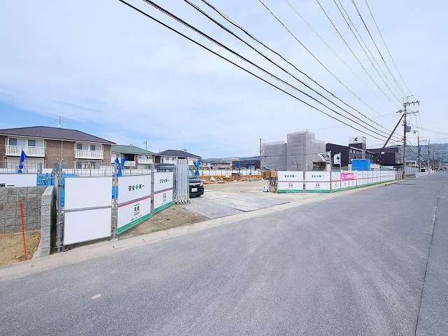 南京終7丁目アパート新築工事の外観