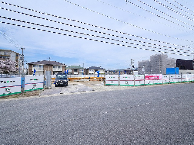 南京終7丁目アパート新築工事の外観
