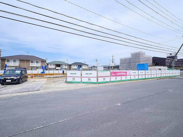 南京終7丁目アパート新築工事の外観