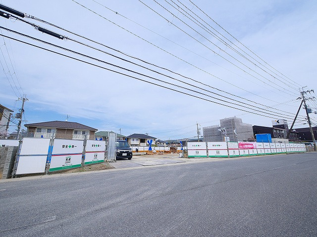 南京終7丁目アパート新築工事の外観