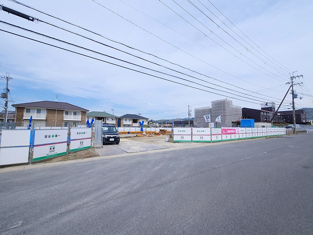 南京終7丁目アパート新築工事の外観