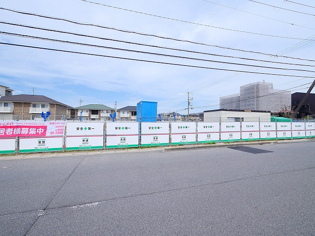 南京終7丁目アパート新築工事の外観