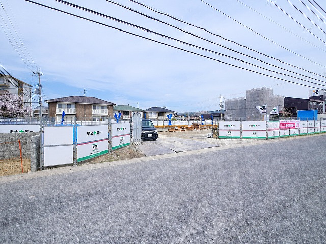 南京終7丁目アパート新築工事の外観