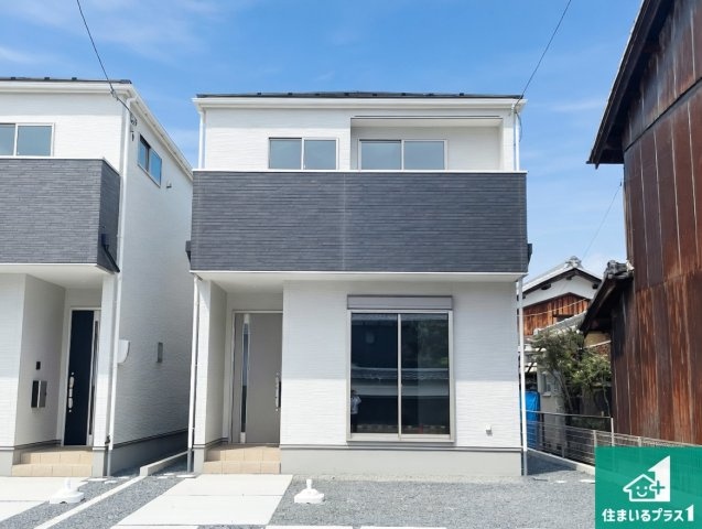 現地説明会開催　栗東市手原　第1期　新築一戸建ての外観|お客様に長く安心して住んでいだだける事にこだわった家づくり！住んでからのアフターサービスにもしっかりと取り組んでいます！