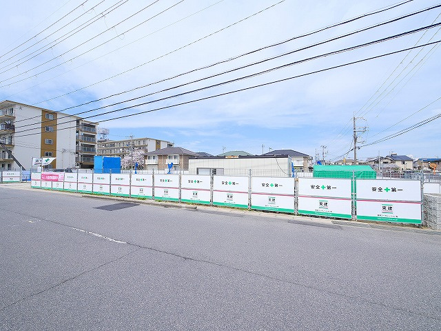 南京終7丁目アパート新築工事の外観