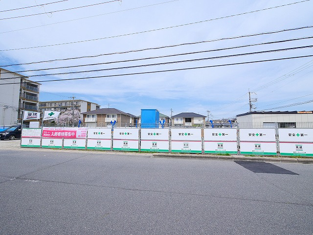 南京終7丁目アパート新築工事の外観