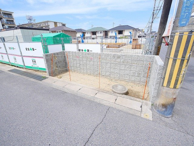 南京終7丁目アパート新築工事の外観