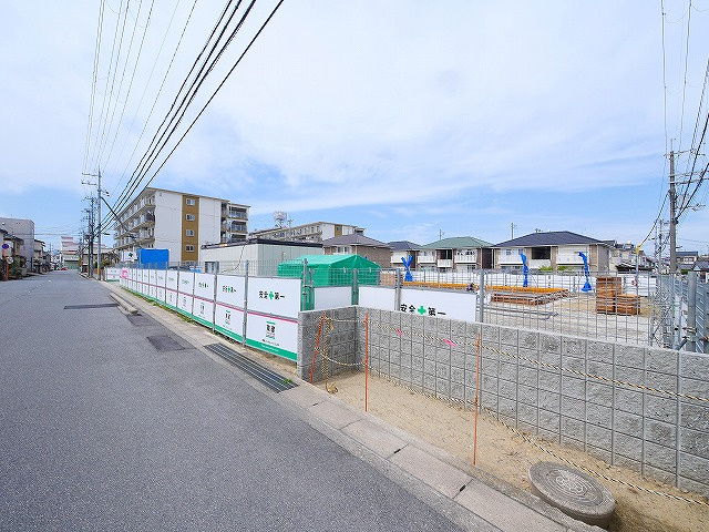 南京終7丁目アパート新築工事の外観