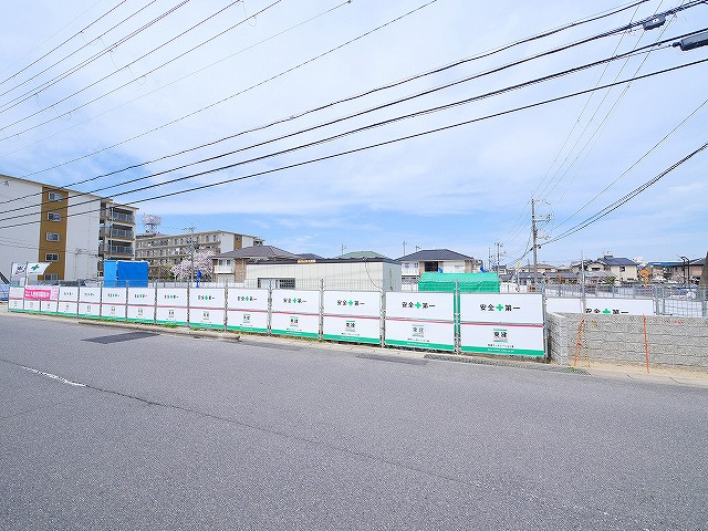 南京終7丁目アパート新築工事の外観