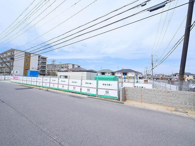 南京終7丁目アパート新築工事の外観