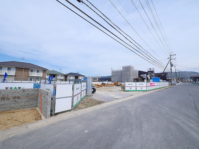 南京終7丁目アパート新築工事の外観
