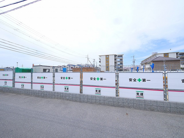 南京終7丁目アパート新築工事の外観