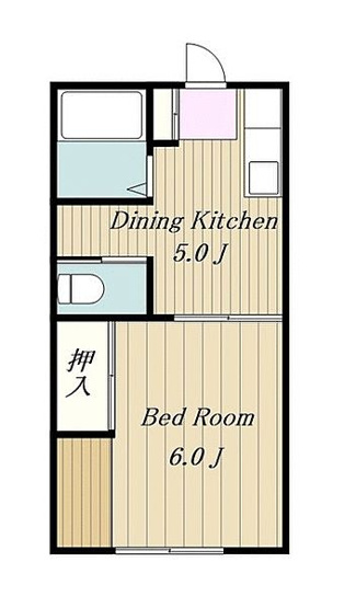 【間取り】 | 第2五十嵐ハイツ(ダイニイガラシハイツ)
