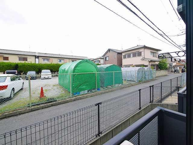 レオパレスナップ　シャンブルの展望|日当たり良好です。