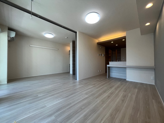 リヴェール港南の居間・リビング|LDK