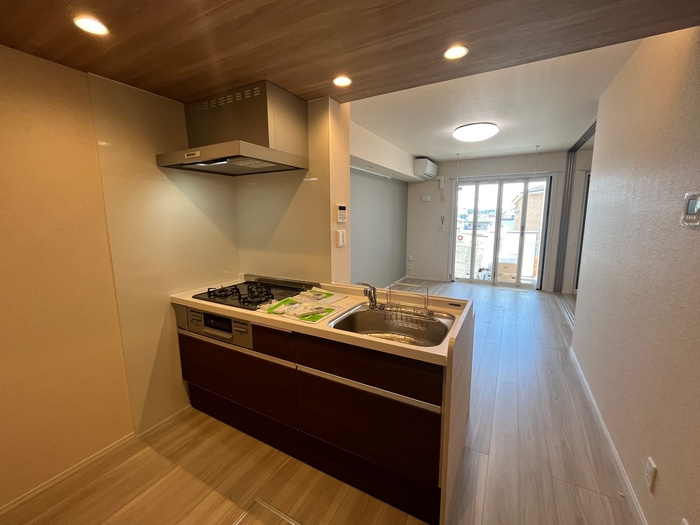 リヴェール港南のキッチン|対面キッチン