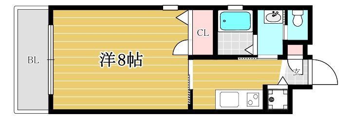 大濠アンビエンテの間取り