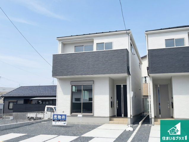 栗東市手原　第1期　新築一戸建ての外観|安心の10年保証！外観を美しく保ち、雨水で汚れを落とします！気になることがありましたら、お気軽にお問い合わせください！