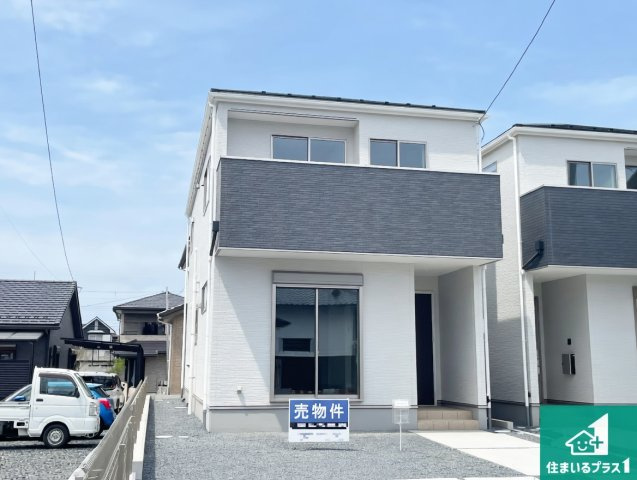 栗東市手原　第1期　新築一戸建ての外観|お客様に長く安心して住んでいだだける事にこだわった家づくり！住んでからのアフターサービスにもしっかりと取り組んでいます！