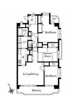 ＬＥＯ拾八番館の間取り