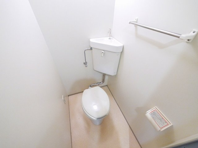 コート・デュ・ローズのトイレ|落ち着いた色調のトイレです