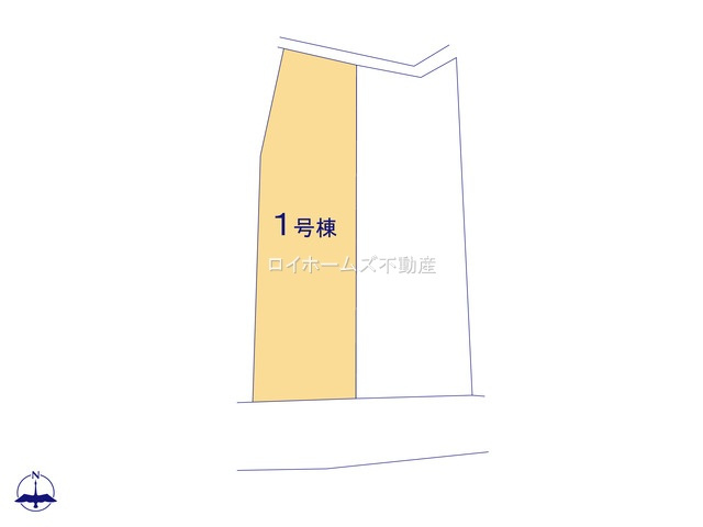 【区画図】 | 一宮市木曽川町玉ノ井字寺東82『仲介料無料』新築戸建て | 1号棟