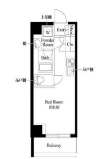 【間取り】 | グリシーナ横浜桜木町