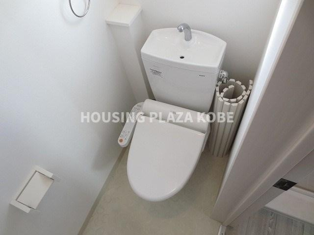 マウンテンハウスⅠのトイレ|ウオシュレットトイレ