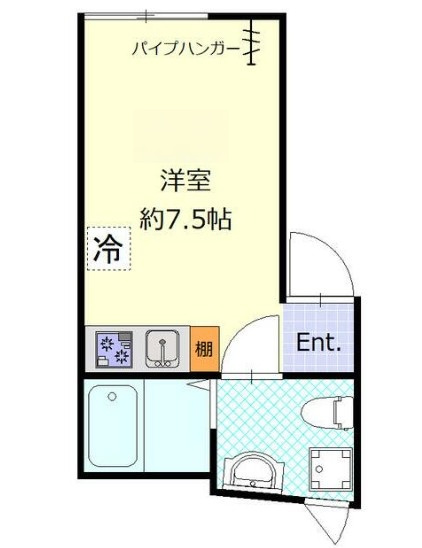 北区西ケ原４丁目のアパート