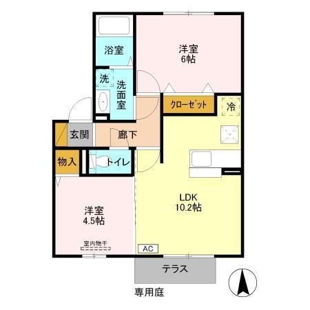 グラマードマレAの間取り