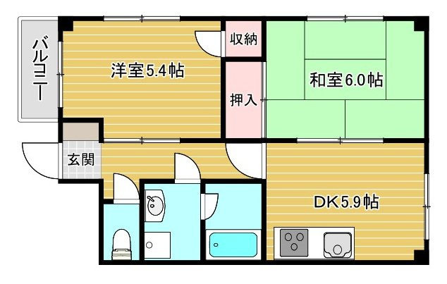 【間取り】 | シャンテ本山
